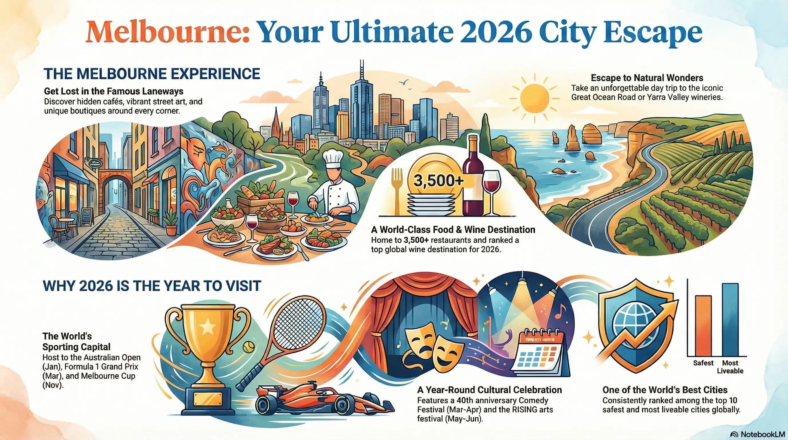 The Most Iconic Melbourne Experiences: The Ultimate City Explorer’s Guide