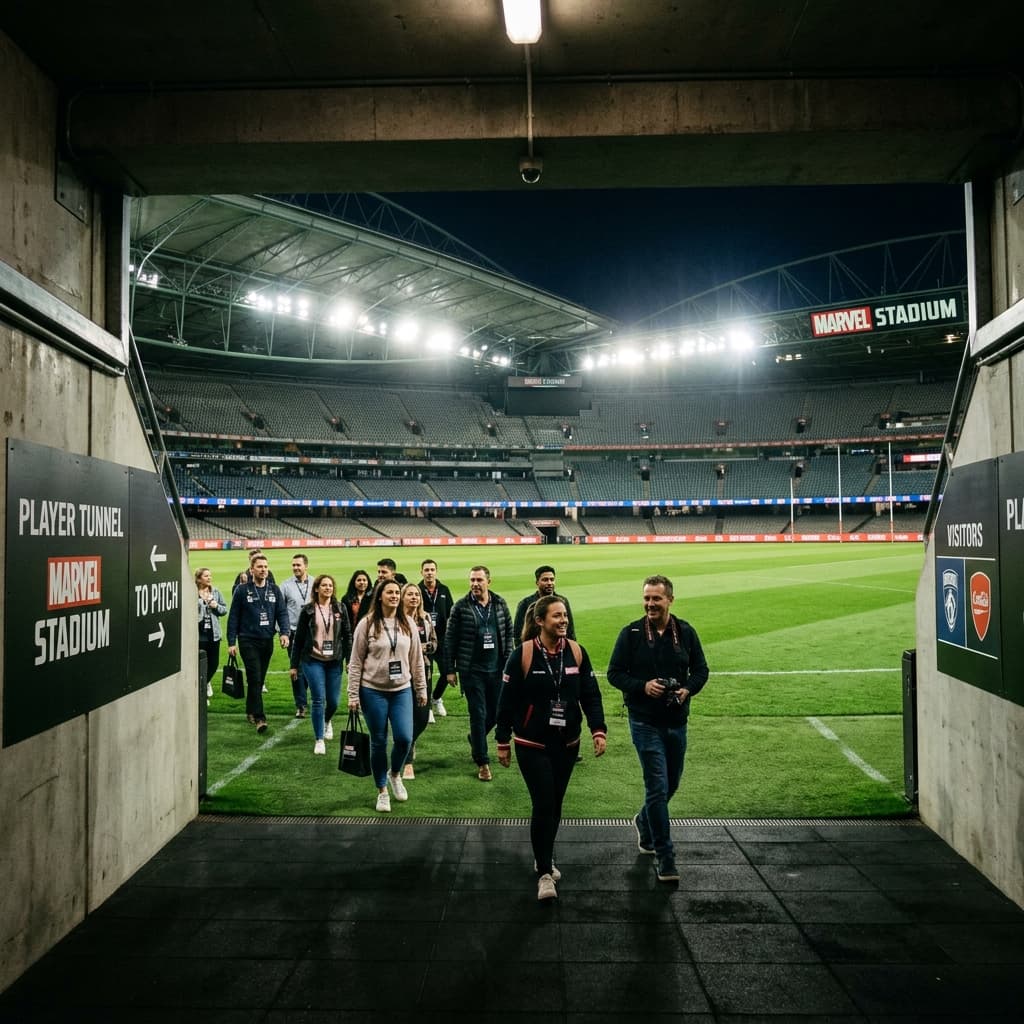 Inside the Marvel Stadium 365 Tour: Melbourne's Ultimate New Attraction