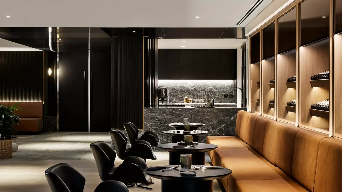 Spacious Residential Club Lounge at West Side Place Melbourne
