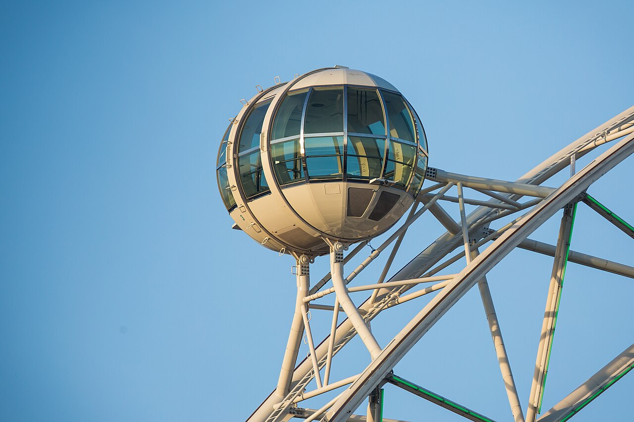 Melbourne Star Observation Wheel Cabins and Architecture